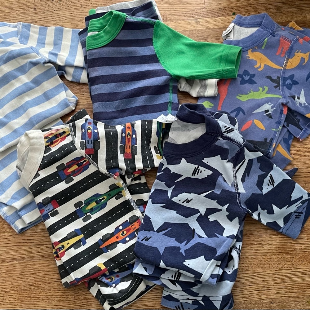 Hanna Andersson short sleeve pajama sets